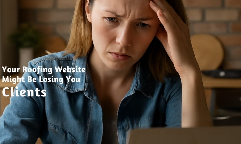 Roofing Website Losing Clients